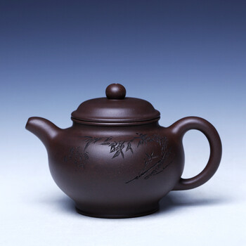 【低价起拍】工艺美术员张玲玲掇只手工制作紫泥