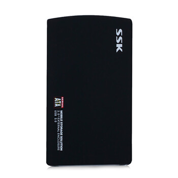 SSK飚王 SHE037 移动硬盘盒USB2.0 sata串口笔记硬盘盒2.5寸9.5mm