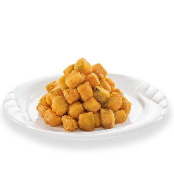 蛋黄爱南瓜 东北红心南瓜配蛋黄沙 冷冻油炸蔬菜 咸鸡蛋黄鸭蛋黄调制