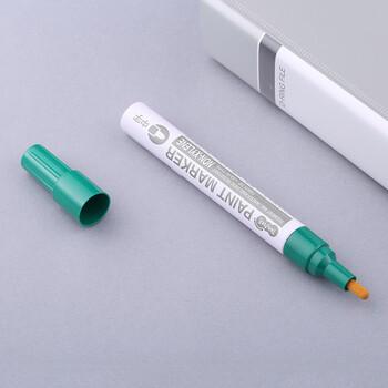 TANOSEE乐如诗 进口油漆笔 记号笔涂鸦高光笔车补漆签字笔速干防水不褪色笔幅2mm绿色1支TS-PM400-G TANOSEE乐如诗 进口油漆笔 记号笔涂鸦高光笔车补漆签字笔速干防水不褪色笔幅2mm绿色1支TS-PM400-G