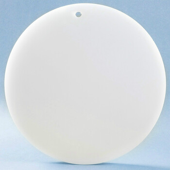 加厚圆形塑料切菜板白色肉墩案板砧板家用水果占板sn8512sn4503 42*4.