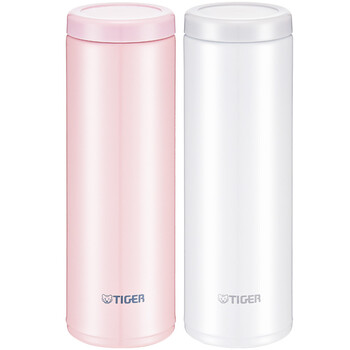 虎牌（TIGER）保温保冷杯轻量型不锈钢时尚水杯MOC-A30C-WW白色300ml