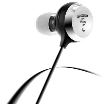 劲浪 SphearS 入耳式HIFI耳机 支持通话线控 银黑色