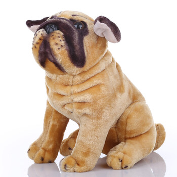 欧麦奇(omaky) 仿真沙皮狗公仔毛绒玩具狗狗玩偶狗年吉祥物儿童礼物