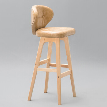 5横档本色浅驼纹pu