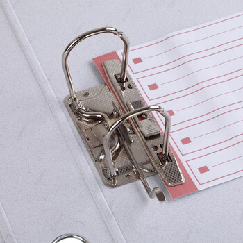 齐心（COMIX） A4带孔文件夹 加厚型欧式快劳夹F/C 2寸 黑色A107N