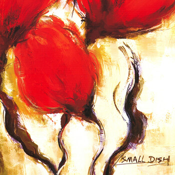 
                                        格丽油画阳光红花有框画 现代简约家居餐厅客厅抽象装饰画三联画电表箱花卉挂画 三联组合 60*60cm                