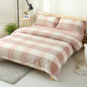 全棉水洗棉被套单件 1.5/1.