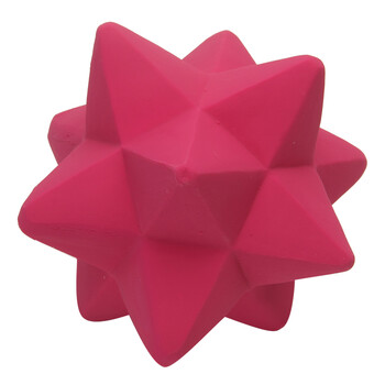 玩具宠物耐咬发声惨叫猪小型犬幼犬磨牙玩具博美 大号紫色多面菱形球