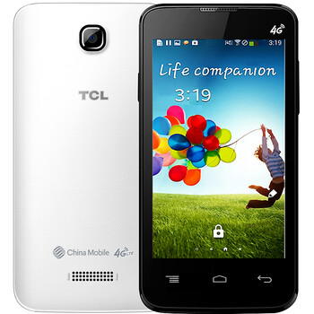 TCL 么么哒 P301M 移动4G 智能 手机 (4G ROM) 白色