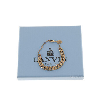 lanvin 浪凡 女士链条logo手链 图片色 f