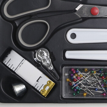 
                                        居家缝纫工具礼盒 DIY手工缝纫剪刀工具盒                