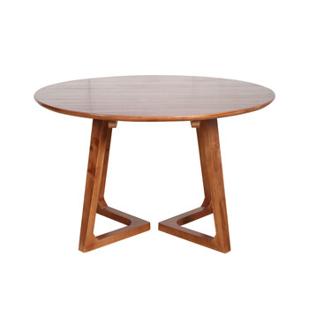 简易乡村小户型咖啡厅双层简约休闲便携大圆餐厅户外圆桌酒店餐桌咖啡