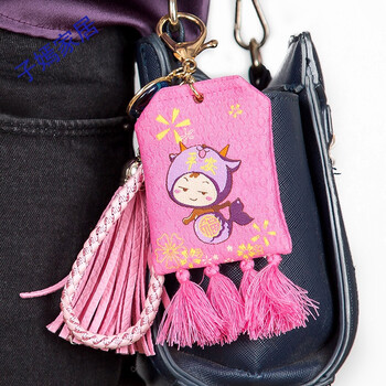 香包钥匙扣随身挂件香囊艾草驱蚊福袋荷包创意星座挂件 金牛座(艾草