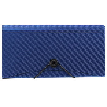 金得利13格增值税专用发票票夹包专业财务票据收纳包小号多层风琴包文件夹收据单SH8403C蓝色 金得利13格增值税专用发票票夹包专业财务票据收纳包小号多层风琴包文件夹收据单SH8403C蓝色