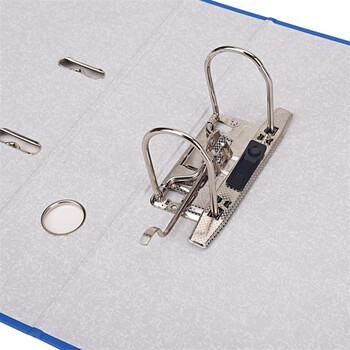 得力(deli)A4带孔文件夹 加厚型欧式快劳夹 6个装 蓝色 得力(deli)A4带孔文件夹 加厚型欧式快劳夹 6个装 蓝色