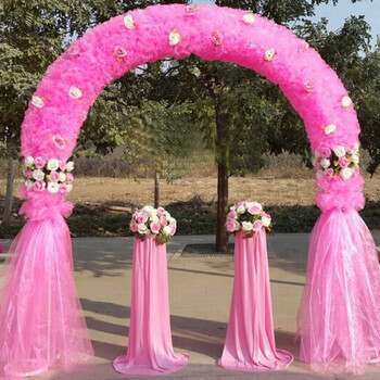 娜芸 绢花拱门婚庆花门幸福门开业店庆活动拱门花拱门道具婚礼花门