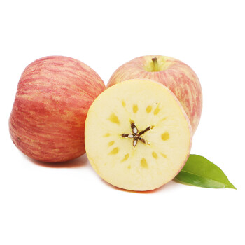 京东PLUS会员：逗鲜 冰糖心红富士 丑苹果 果径80-95mm 2.5kg *2件