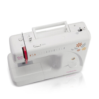 
                                        蝴蝶牌 JH8190A 家用电动多功能缝纫机 快速穿线小型正品锁边吃厚强低噪音                