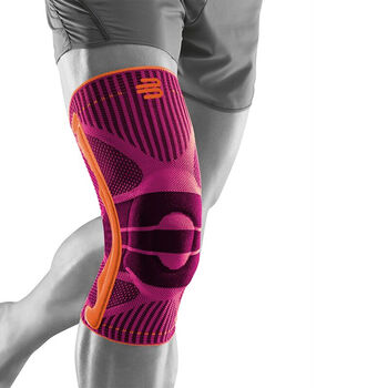 保而防(BAUERFEIND)运动护膝Sports Knee Support 紫橘 L +凑单品