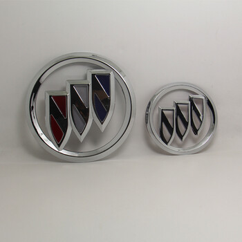 前标13-16年新凯越前脸标老凯越后备箱车标 别克凯越13-16款中网标