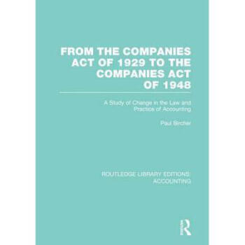 From the Companies Act of 1929 to the Compan...