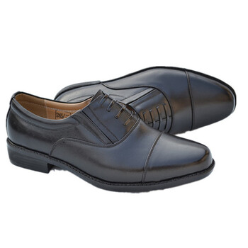 校尉常服皮鞋军官三接头皮鞋07a武款3515 07a武款(牛皮) 38