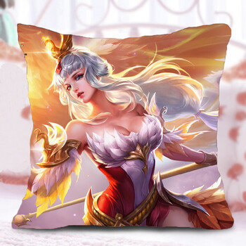 荣耀抱枕周边游戏皮肤赵云李白韩信办公靠枕抱枕玩具手办腰靠 王昭君