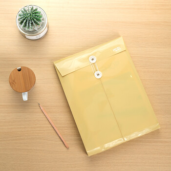 得力(deli)12只A4防水档案袋 PP材质耐折文件袋合同标书资料文件保护 财务票据收纳 复古黄5910 得力(deli)12只A4防水档案袋 PP材质耐折文件袋合同标书资料文件保护 财务票据收纳 复古黄5910