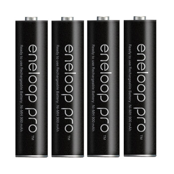 
                                                                                爱乐普（eneloop）充电电池7号七号4节高容量镍氢适用数码遥控玩具4HCCA/4BW无充电器                