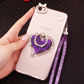 vivoy55a手机壳女士viviy55手机软套viovy55t流沙voviy55l卡通男 紫