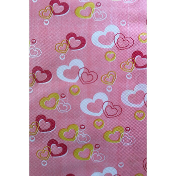 布衣柜钢管加粗加固单人经济型挂衣架双人宿舍组装 133cm长 爱心粉