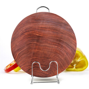 红铁木圆形切菜板砧板实木案板厨房粘板sn9743sn6283 圆形(厘米)直径*