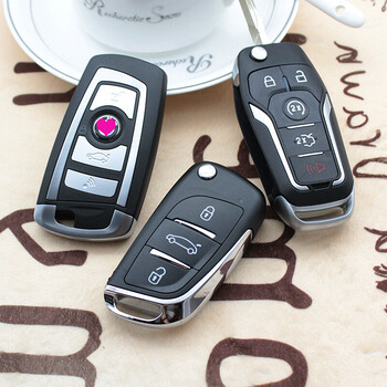 骁雄景程乐风乐驰赛欧汽车后加铁将军增配对拷学习型折叠遥控器 宾利