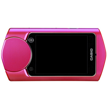 
                                        卡西欧（CASIO）EX-TR550 数码相机（1110万像素 21mm广角）玫红色 自拍神器 美颜相机                