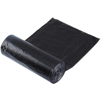 得力(deli)平底耐用垃圾袋高性价3卷90只中号加厚厨余课桌学校宿舍家庭垃圾袋 45×50cm 黑9587 得力(deli)平底耐用垃圾袋高性价3卷90只中号加厚厨余课桌学校宿舍家庭垃圾袋 45×50cm 黑9587