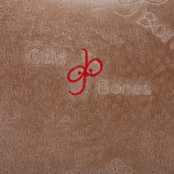 
                                        骨得金(GoldBone)  靠枕靠垫  水滴头枕汽车枕头  记忆枕护颈枕A601 巧克力款                