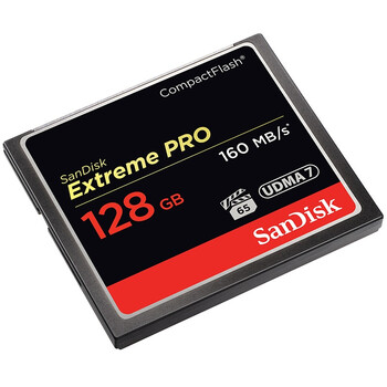 闪迪（SanDisk）至尊超极速CompactFlash存储卡 CF卡 128GB 1067X 读速160MB/s
