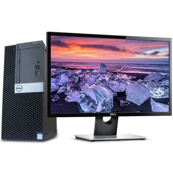 戴尔(dell) 7050mt/sff 台式电脑主机商用办公 酷睿i7-7700 大机箱含