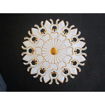 家具橱柜装饰方型 小塑料花 花片 角花 贴花 小罗马柱头 金字塔 50*50