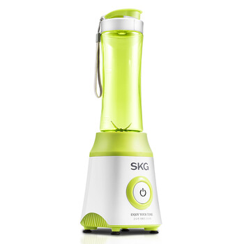 SKG榨汁机多功能料理机便携式搅拌机2070绿色