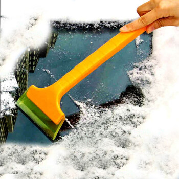 七流婉stwin汽车雪铲车载不锈钢刮雪板除霜器车用除雪铲冰雪铲除冰铲