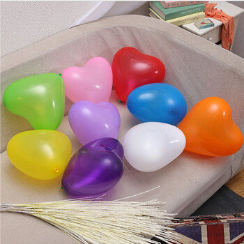 爱漫蒂 12寸加厚印花波点气球10个装 结婚气球 爱心气球 婚庆装饰婚房