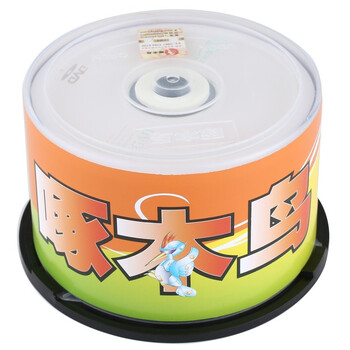 啄木鸟 DVD-R 光盘/刻录光盘/空白光盘/刻录碟片/  16速 4.7G 白系列 桶装50片 刻录盘