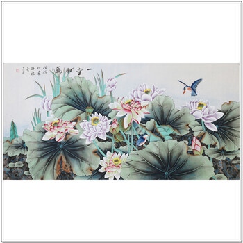 李少波《鸿运当头 富水长流》拍卖已结束06朝鲜国画家 郑华