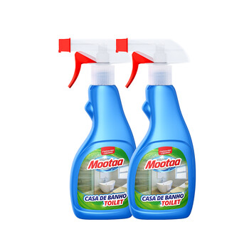 膜太（MOOTAA）欧洲进口浴室瓷砖玻璃浴缸清洁剂卫生间水垢强力除垢剂 2瓶装