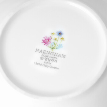 HAENGNAM韩国杏南 花语32头餐具套装 高档骨瓷餐具