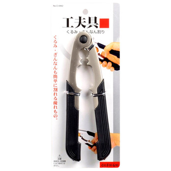 
                                                                                工夫具（COOFOOGOO） 日本进口核桃夹子 工夫具C-6962 合金坚果夹子                