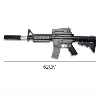 玩具水弹仿真m4a1手动可发射水弹水晶弹抢男孩cs水蛋模型 m4a1(带) 送