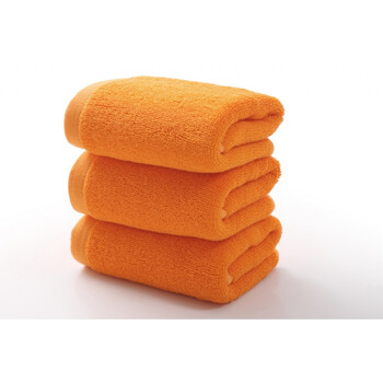 酒店幼儿园白色小方巾毛巾纯棉儿童四方巾挂钩绳 餐厅抹布kyv全棉 40